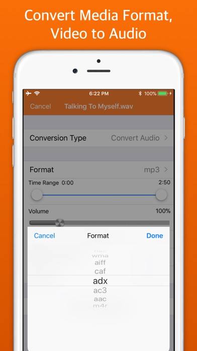 Audio Converter Скриншот приложения #4