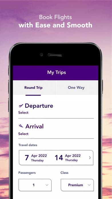 Thai Airways App skärmdump #4