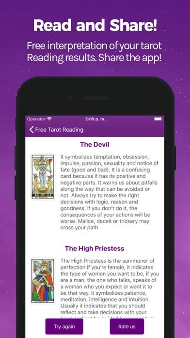 Tarot Reading & Cards Meaning Schermata dell'app #4