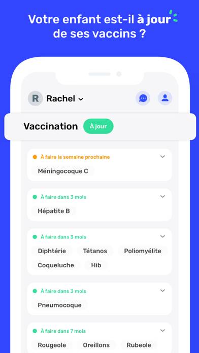 Biloba - Vaccins des enfants screenshot
