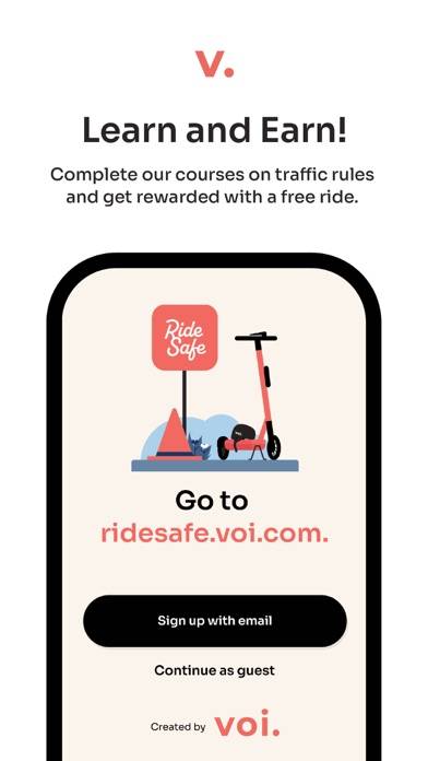 Voi – e-scooter & e-bike hire Capture d'écran de l'application #5