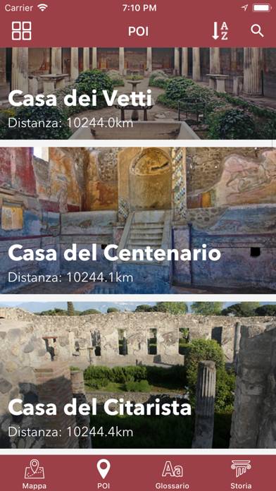 Planet Pompeii Audioguide PRO Captura de pantalla de la aplicación #6