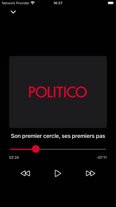 POLITICO Europe Edition App skärmdump #4