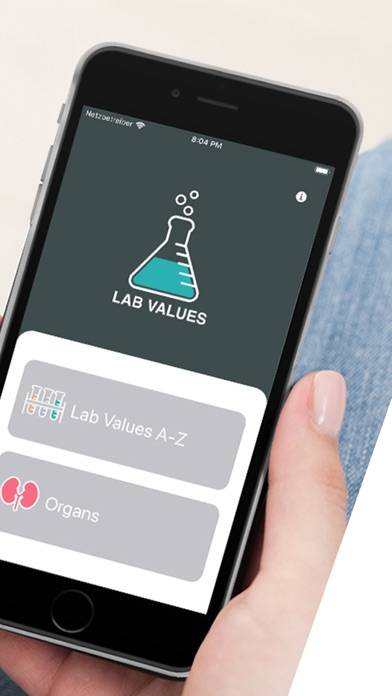Lab Values Pro Schermata dell'app #2