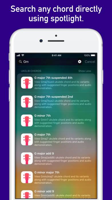 UkeLib Chords Pro Captura de pantalla de la aplicación #6