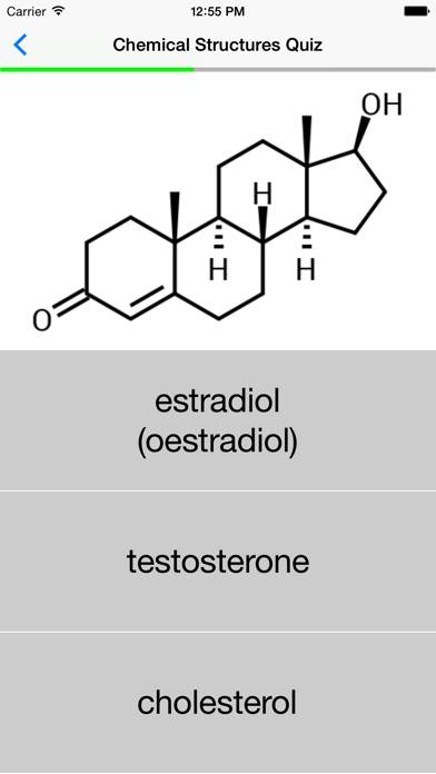 Chemical Structures Quiz App screenshot #4