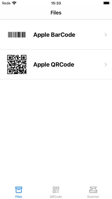 QRCodeGen plus Captura de pantalla de la aplicación