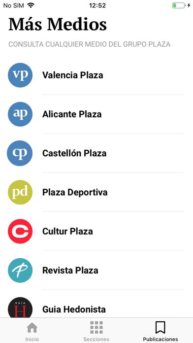 Valencia Plaza Captura de pantalla de la aplicación #4