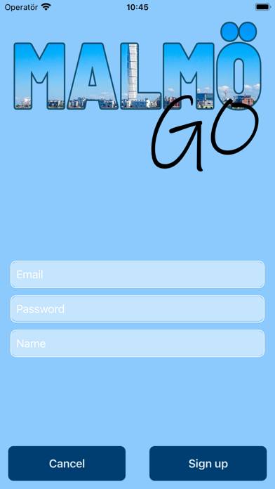 Malmö Go App screenshot