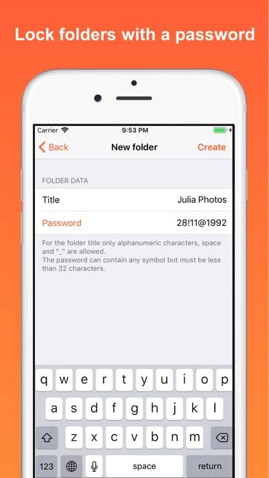 Secure Files App-Screenshot #2