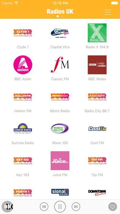Radios UK FM Pro British Radio App screenshot #3