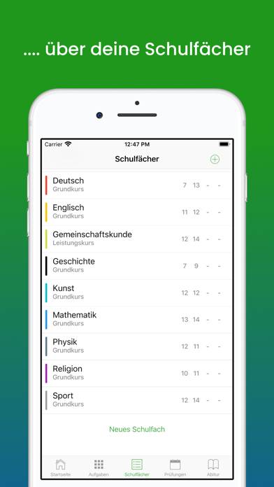 AbiPlaner | Abitur & Oberstufe App-Screenshot #3
