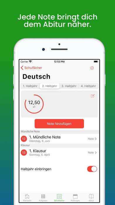 AbiPlaner | Abitur & Oberstufe App screenshot #5