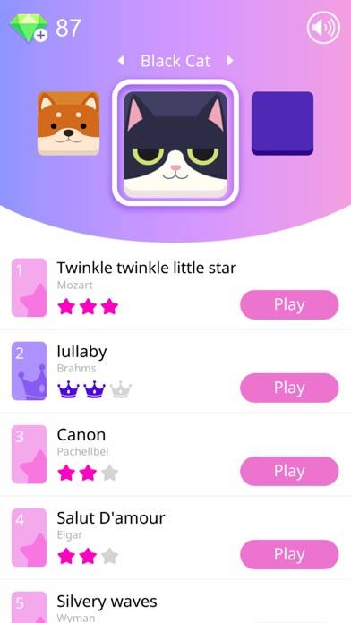 Magic Cat Tiles App screenshot #4