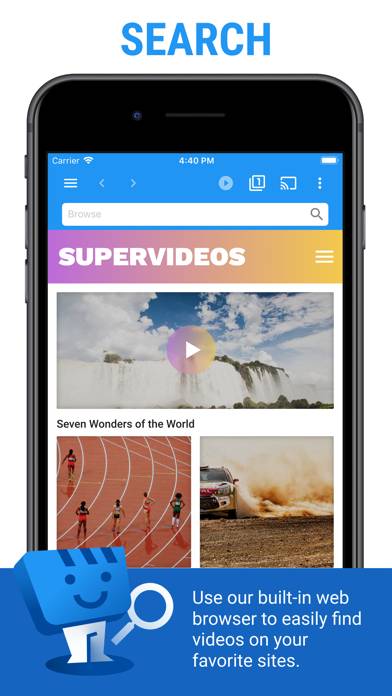 Web Video Cast | Browser to TV Captura de pantalla de la aplicación