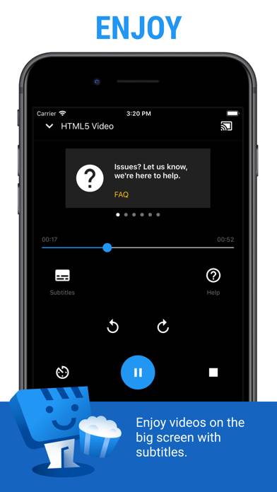 Web Video Cast | Browser to TV Captura de pantalla de la aplicación