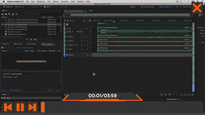 Worksflows Adobe Audition CC Capture d'écran de l'application #3
