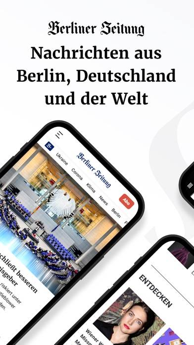 Berliner Zeitung App screenshot #1