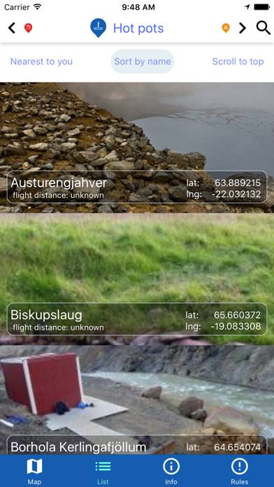 Hot Pot Iceland App screenshot #3