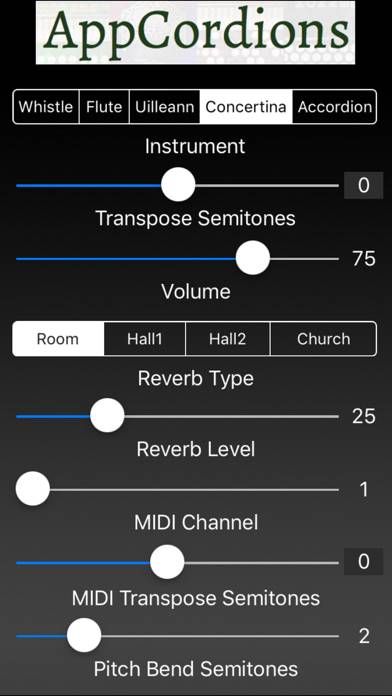 Celtic Sounds MIDI Module Captura de pantalla de la aplicación #1