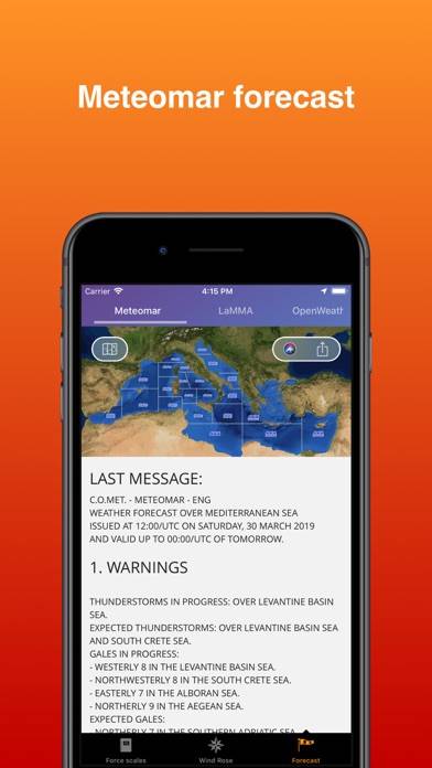 IWindRose² Schermata dell'app #5