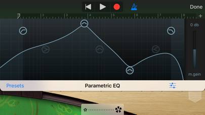 Parametric Equalizer Captura de pantalla de la aplicación #2