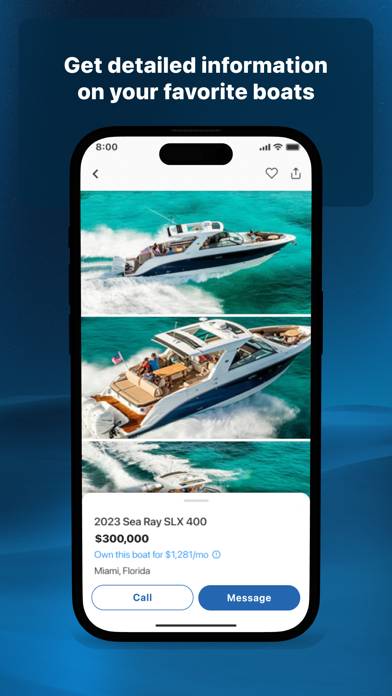 Boat Trader App screenshot