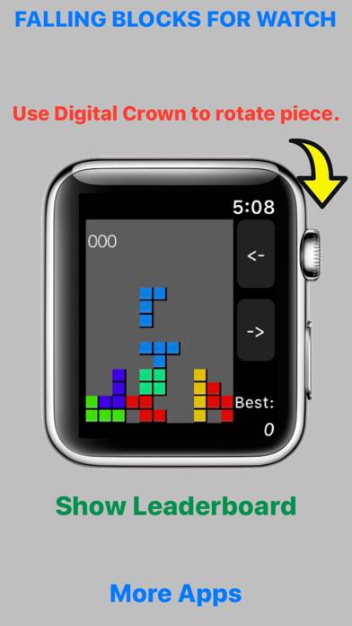 Moving Blocks for Watch Capture d'écran de l'application #1