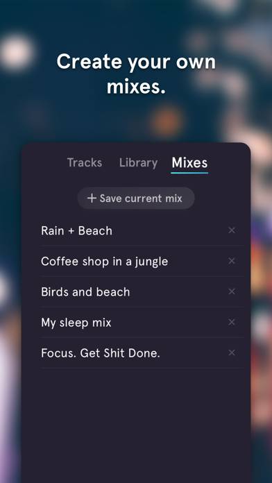 Serene – Ambient 3D Sounds Captura de pantalla de la aplicación #3
