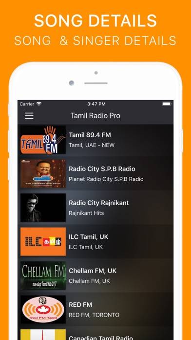 Tamil Radio Pro Capture d'écran de l'application #3