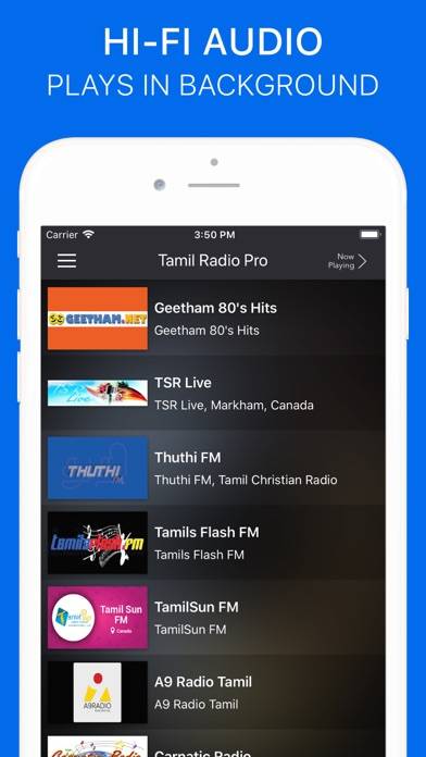 Tamil Radio Pro Capture d'écran de l'application #6
