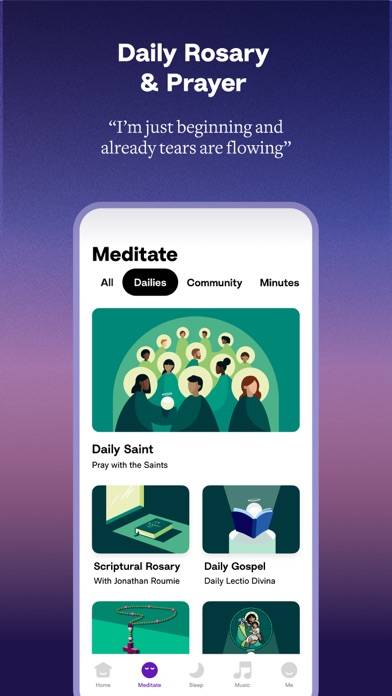 Hallow: Prayer & Meditation App screenshot #5