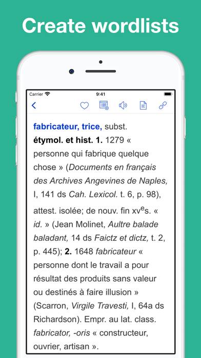 French Etymological Dictionary Capture d'écran de l'application #6