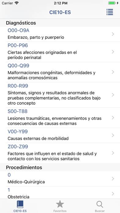 Cie10-es App screenshot #1