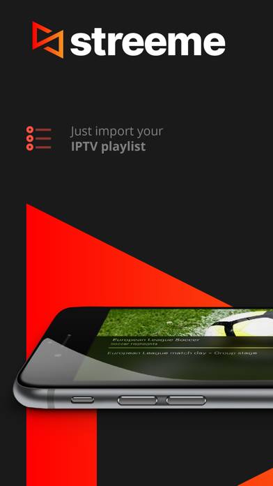 Streeme: IPTV Streaming Schermata dell'app #1