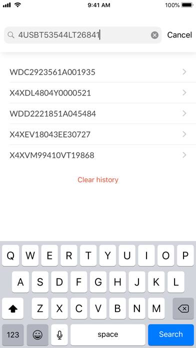 VIN decoder for BMW Capture d'écran de l'application #1