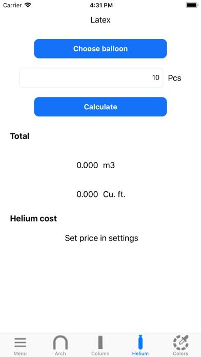 BalloonTools Schermata dell'app