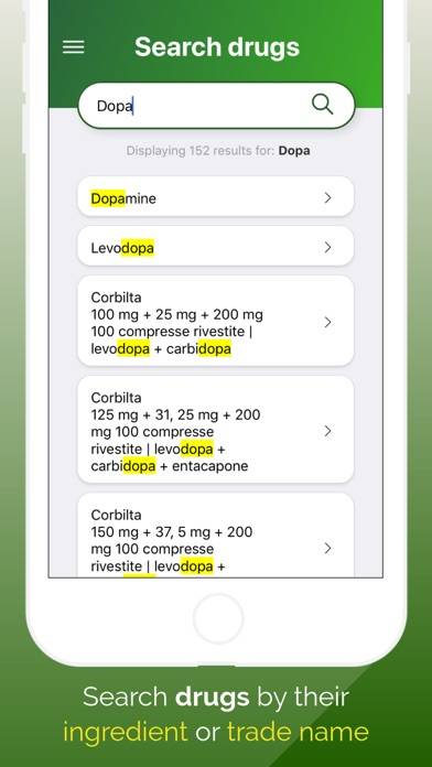 G6PD Drug Search Schermata dell'app #4