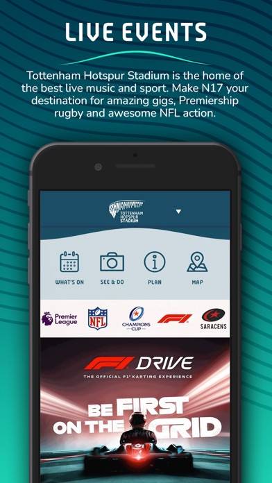 Official Spurs plus Stadium App App screenshot