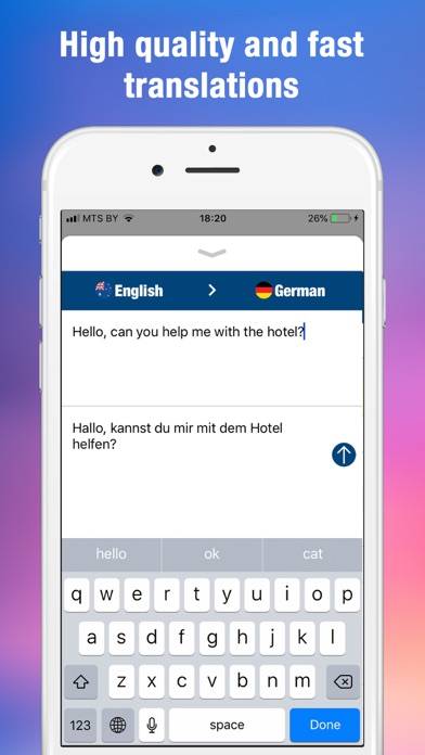 Translator for iMessage Chat App screenshot #3