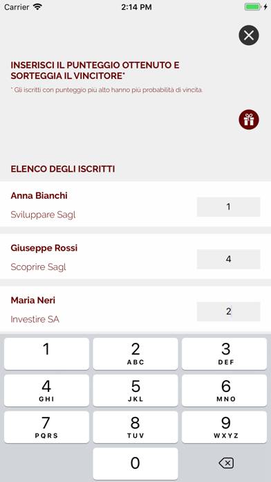 Estrazione Schermata dell'app