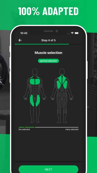 BestFit Pro: Gym Workout Plan Скриншот приложения #2