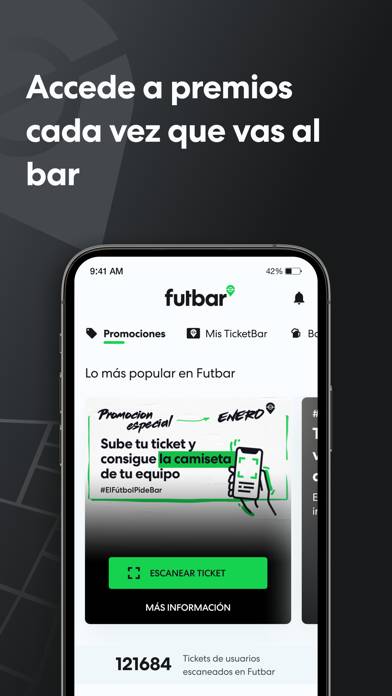 Futbar | Bares con fútbol Captura de pantalla de la aplicación #2