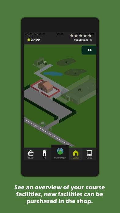 Golf Club Manager game screenshot