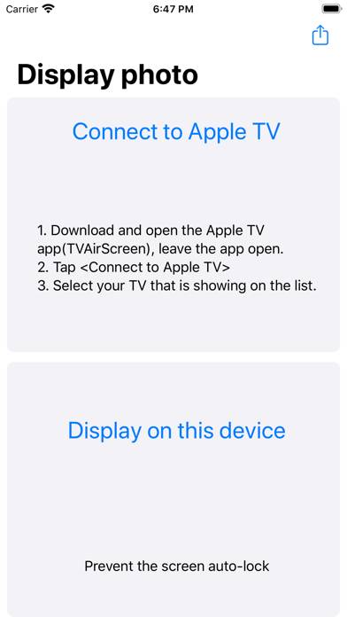 TVAirScreen App screenshot #2