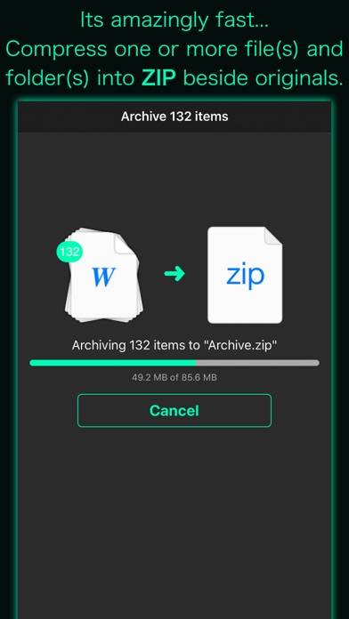 Archive Utility Capture d'écran de l'application #4