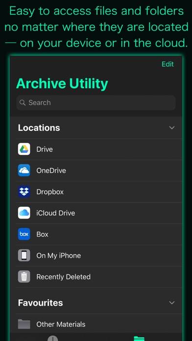 Archive Utility Captura de pantalla de la aplicación #5