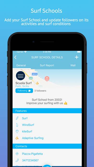 Line app Surf Forecast Schermata dell'app #6