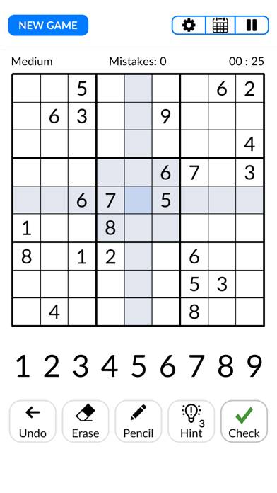 Sudoku· Classic Puzzle Games App skärmdump #2