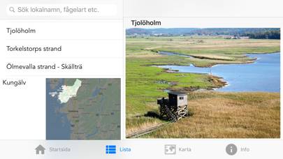 Göteborgs Skådarguide App skärmdump